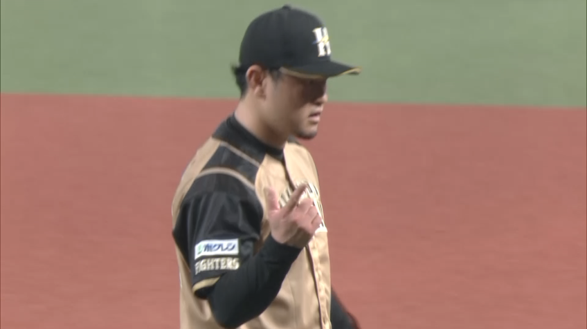 4回裏・F池田 ピンチの場面で10球粘られるも空振り三振で切り抜ける!!