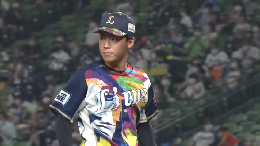 5回表・L水上 デビューから15試合無失点で記録更新中!!