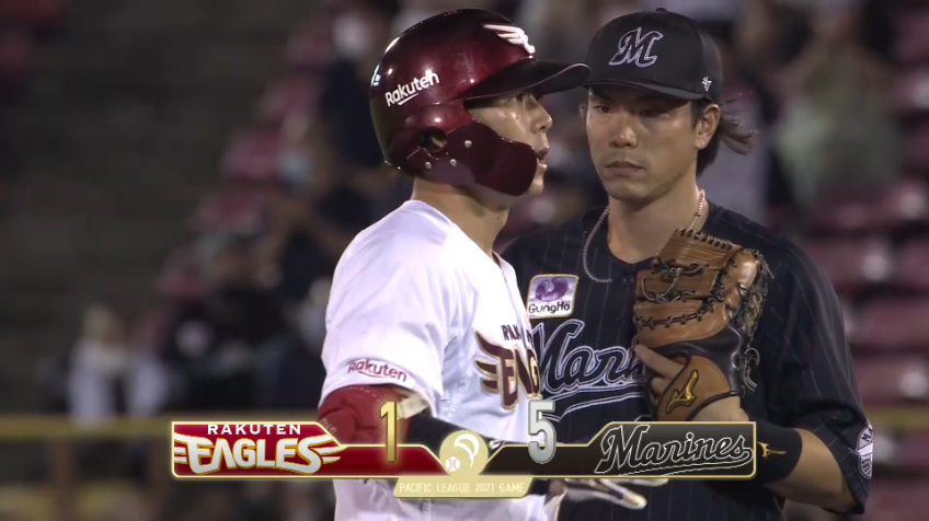 9回裏・E鈴木 左中間を破る2ベースヒットで1点を返す!!