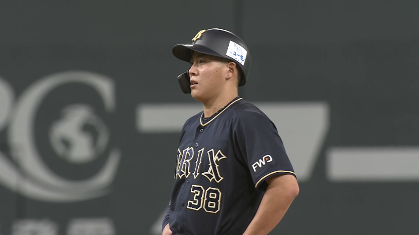 5回表・B来田 左中間へ2ベースヒットを放つ!! チームにチャンスをもたらした!!