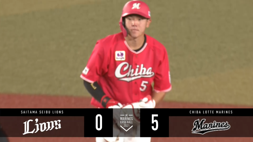 6回裏・M安田 右中間へタイムリー2ベースヒットを放ち、点差を広げる!!