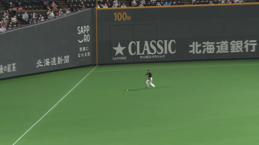 3回裏・F石井 2打席連続のタイムリーヒットを放つ!!