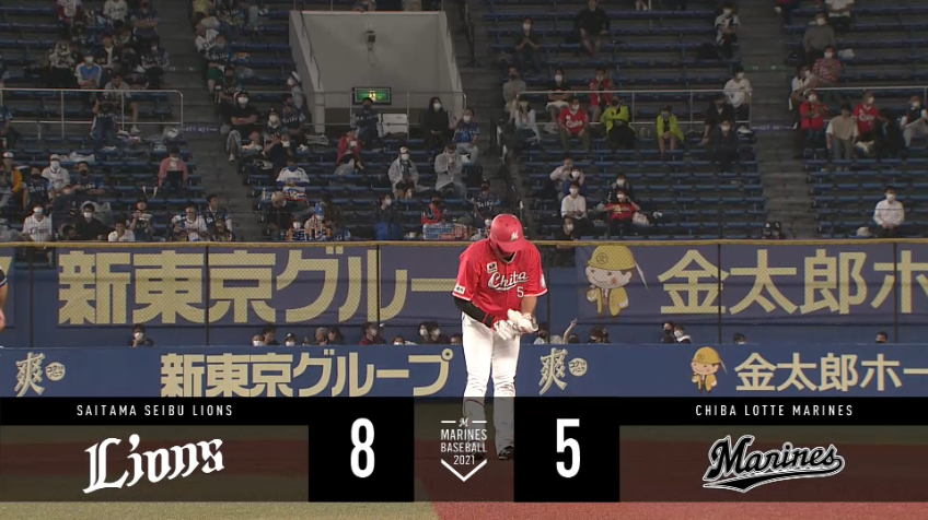 5回裏・M安田 ライトへのタイムリーヒットを放ち、1点を返す!!