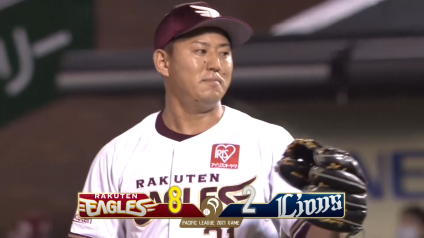 9回表・E福井 最後はL源田をピッチャーゴロに打ち取り、試合終了!!