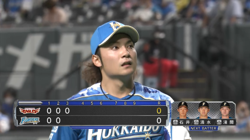 3回表・F伊藤 1,3塁のピンチを招くも無失点に抑える!!