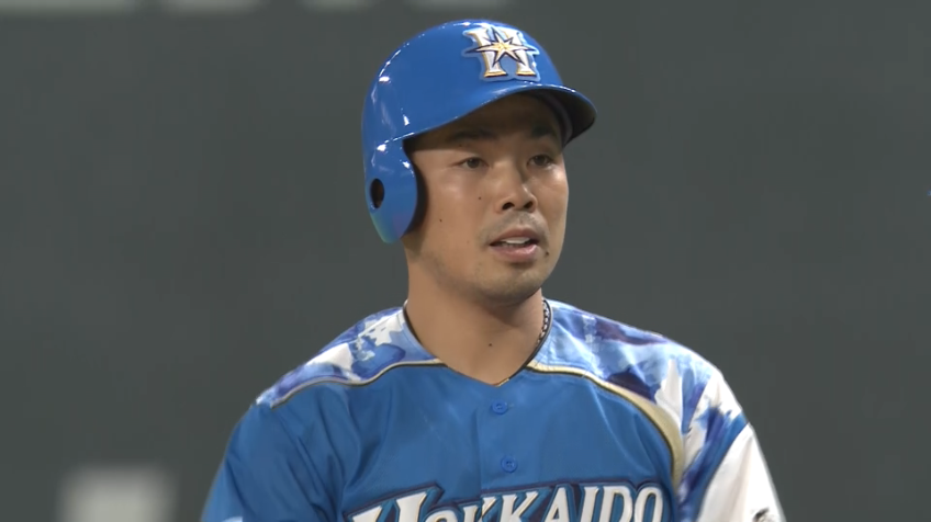 5回裏・F近藤 本日3打点の大活躍!! 2打席連続のタイムリーヒットで勝ち越しに成功!!