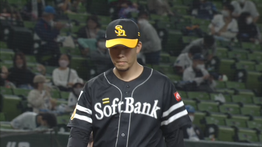 7回裏・H千賀 7回を投げ3安打無失点の好投!!
