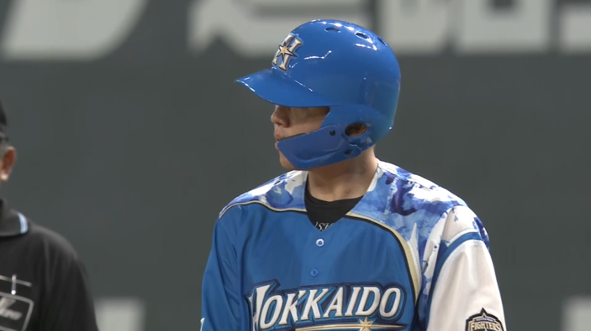 6回裏・F清水 センター前へ抜ける本日チーム初ヒット!!