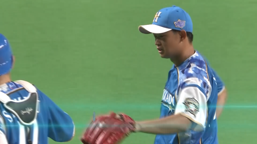 9回表・F鈴木 満塁のピンチを切り抜け無失点で抑える!!