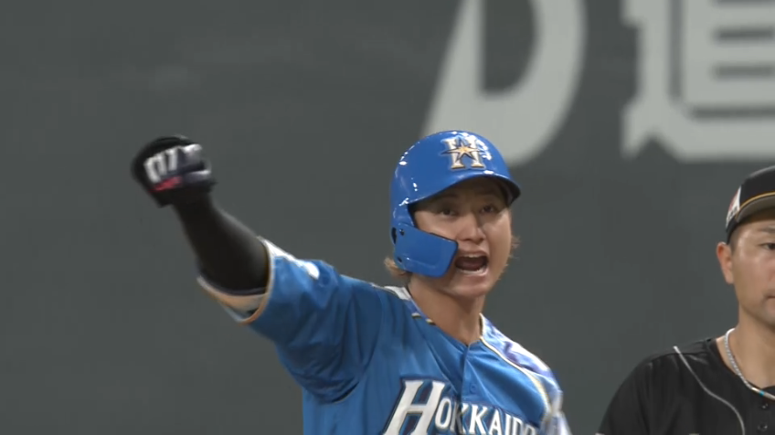 7回裏・F淺間 意地の内野安打と走塁で逆転に成功!!