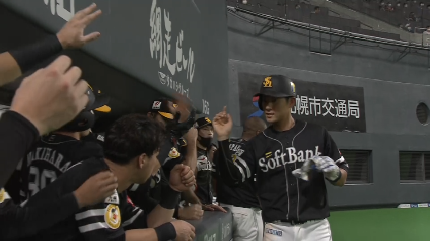 9回表・H三森 土壇場でセンターへ同点のタイムリーヒットを放つ!!