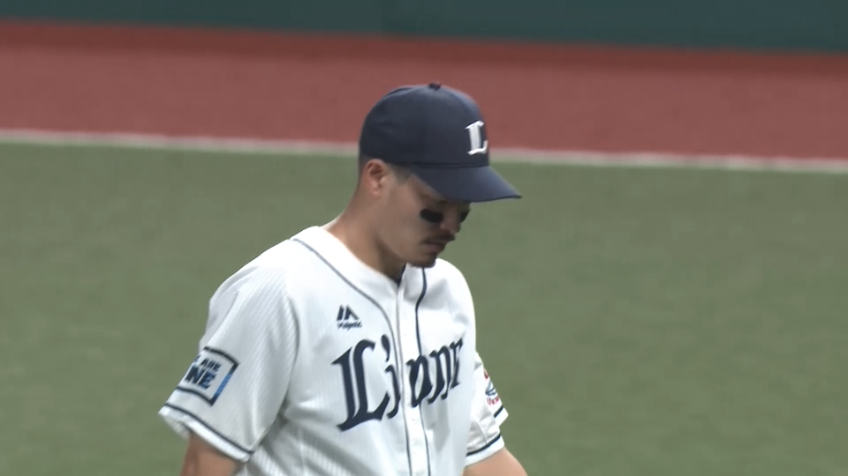 3回表・L川越 追加点を阻止するスライディングキャッチ!!