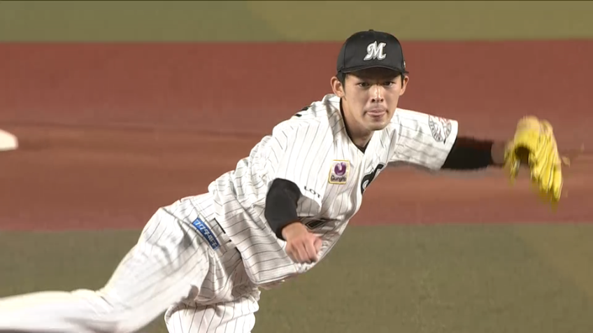 7回表・M佐々木朗 この回3者連続三振を奪う!!