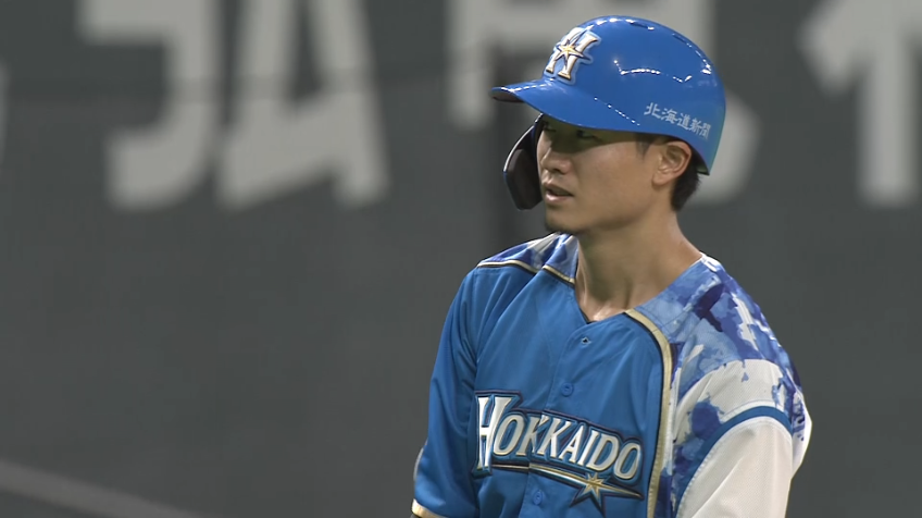 1回裏・F西川 止まらない!! 快足飛ばし3点タイムリー3ベースヒット!!