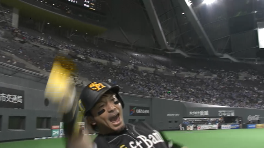 7回表・H松田 300号まであと1本!! 通算299号ホームラン!!