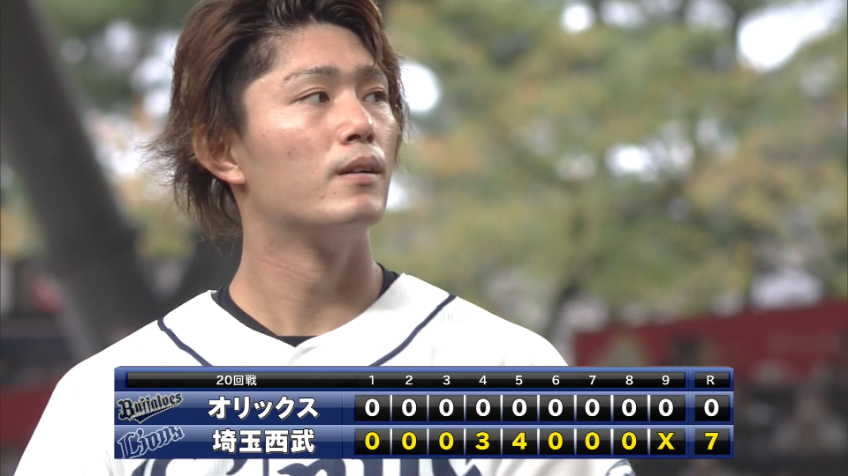9回表・L今井 最後にピンチを招くも完璧な投球で今季チーム初完封勝利を達成!!