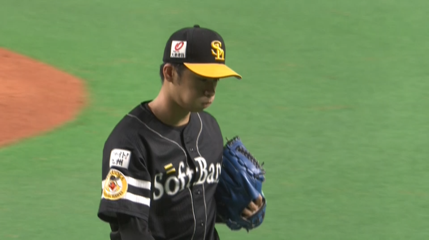 8回裏・H板東 ピンチの場面で登板もライトファールフライに打ち取り、無失点で切り抜ける!!
