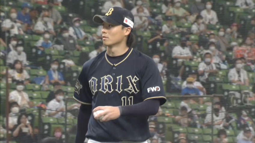 1回裏・B山崎福 好フィールディングでピッチャーライナーに抑える!!