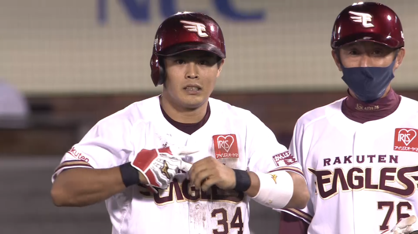 5回裏・E山崎剛 詰まりながらもセンター前へ運ぶタイムリーヒットで追加点!!