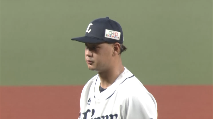 2回表・L高橋光成 2アウトからピンチを迎えるも、2回で早くも4つ目の奪三振でピンチを凌ぐ!!