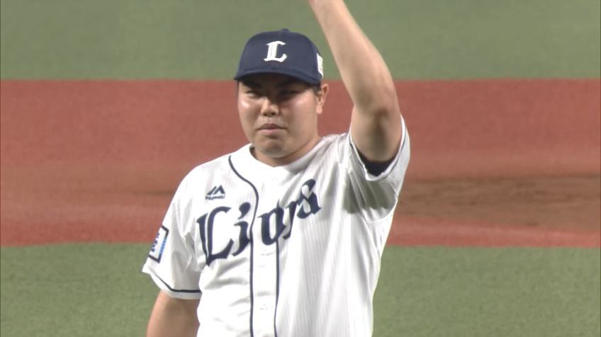 9回表・L平良 最後は155km/hの直球で空振り三振を奪ってチーム約3か月ぶりの3連勝を達成!!