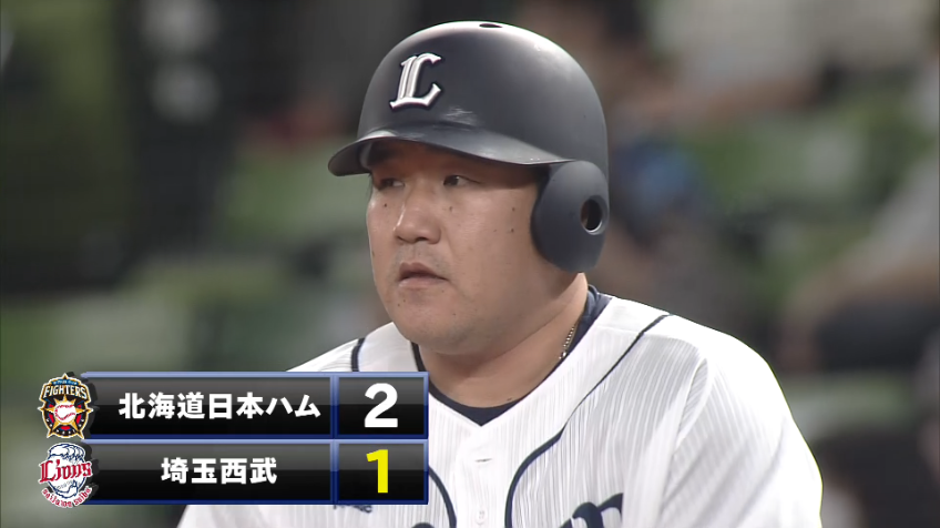 1回裏・L中村 難しいボールをうまく打ち返しセンターへのタイムリーヒット!!