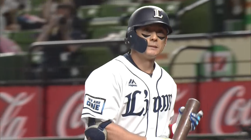 5回裏・L栗山 堅実な匠の技!! 通算66本目の犠牲フライで1点差に迫る!!