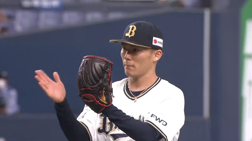 8回表・B山本 11個目となる三振を奪う!!