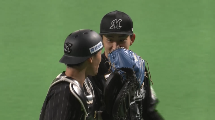 1回裏・M小島 初回はわずか5球で3アウト!! 安定感のあるピッチングを見せる!!