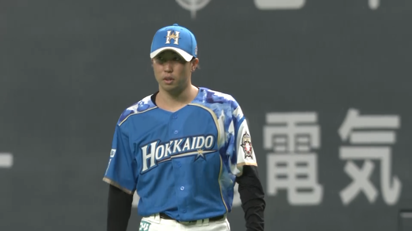 7回表・F井口 きっちり3人で抑える好リリーフ!! 相手に流れを渡さず味方の反撃を待つ!!