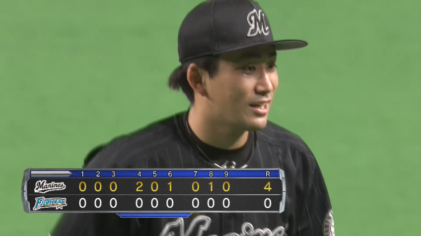 9回裏・M小島 9回115球6奪三振でキャリア初の完封勝利!!