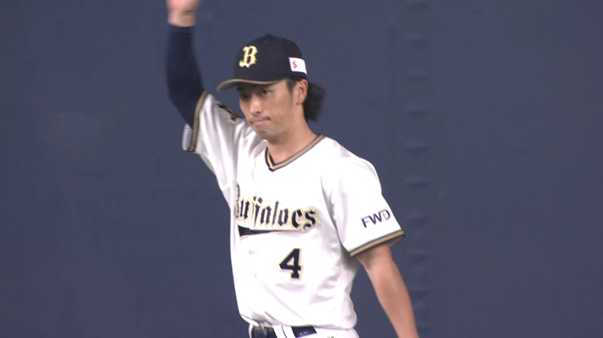 6回表・B福田 フェンスを恐れない気迫のジャンピングキャッチ!!