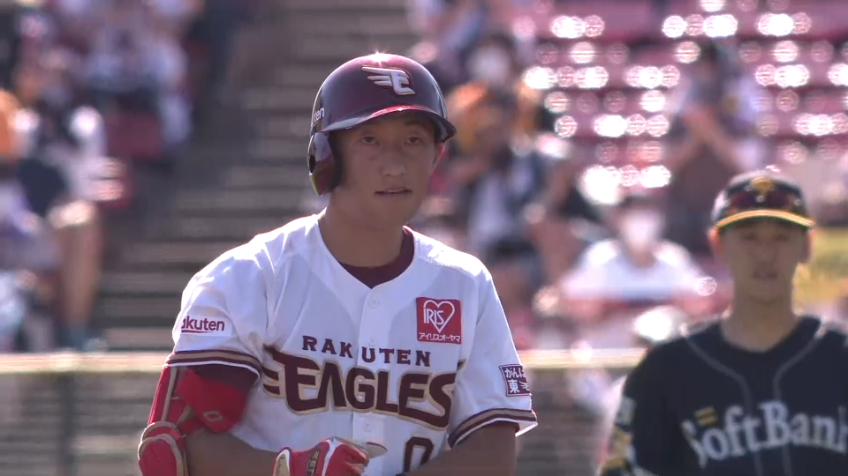 2回裏・E小深田 スタメン起用に応えるタイムリー2ベースヒット!!