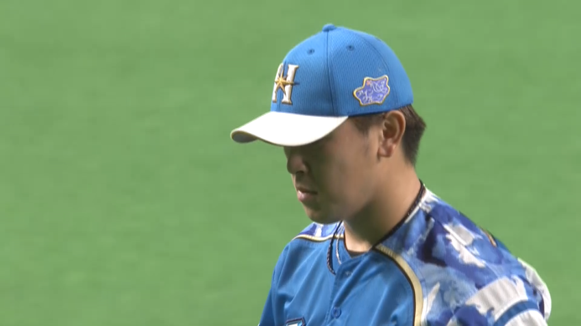 2回表・F河野 走者を出すも最後は見逃し三振で抑える!!