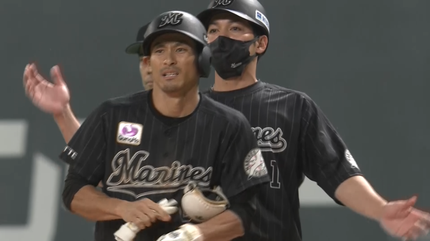 3回表・M荻野貴 2打席連続ヒット!! 早くも、本日マルチ安打!!