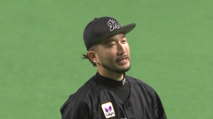 3回裏・M石川 ランナー1,3塁のピンチを切り抜け無失点ピッチ!!