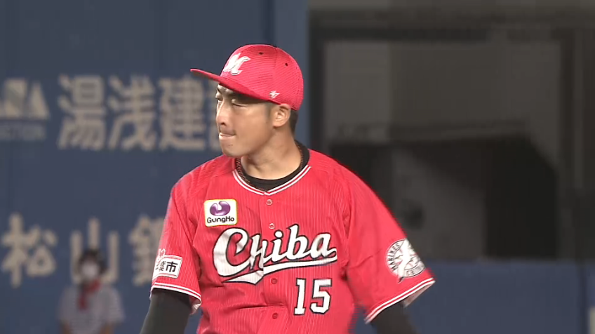 3回表・M美馬 素早い牽制で見事アウトを取る!!