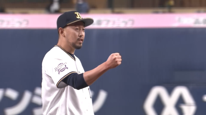 9回表・B平野佳 最後は守護神が締めて勝利!! 優勝へ負けられない戦いが続く!!