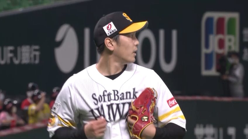 1回表・H石川 初回から3者連続三振を奪う!!