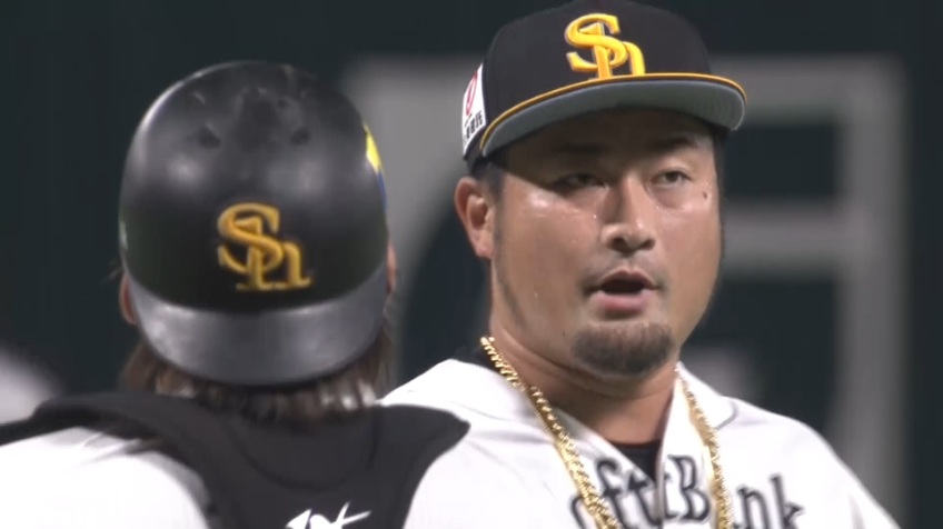 9回表・H森 3者連続三振で試合を締める!!