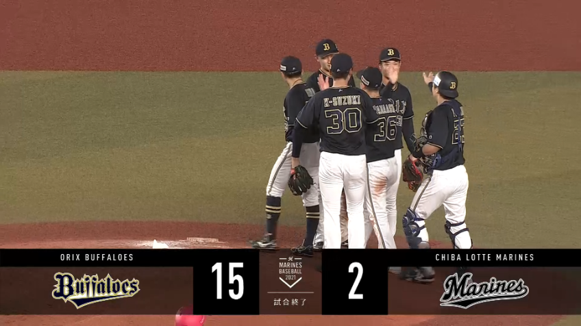 9回裏・B Ｋ-鈴木 最後をしっかり無失点で締めて試合終了!!