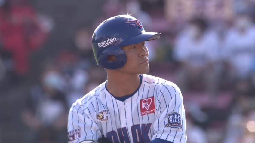 2回裏・E茂木 キャプテンの一打!! ライトへのタイムリー2ベース!!