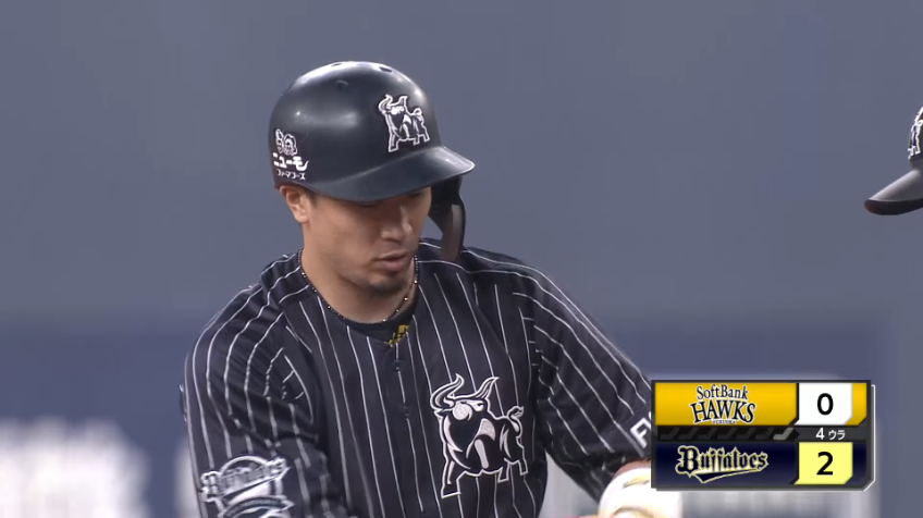 4回裏・B安達 二遊間を破るセンター前タイムリーで1点を追加!!