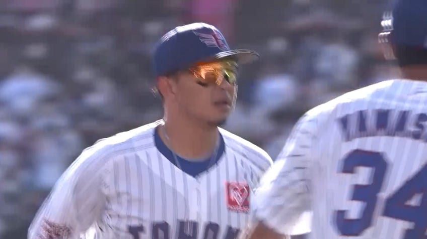 7回表・E浅村 好判断でピンチを切り抜ける!!