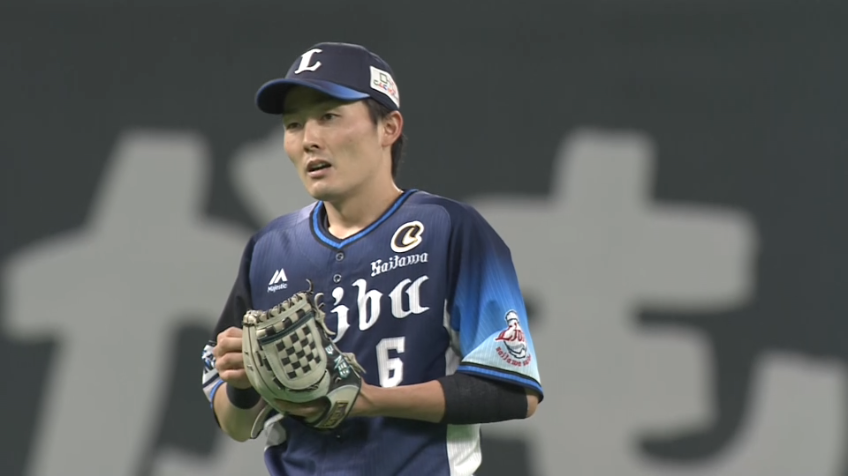 4回裏・L源田 早くも本日2つ目のファインプレー!! 軽快な守備で俊足F五十幡をアウトにする!!