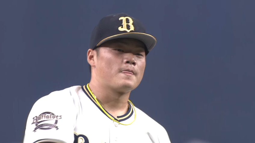9回表・B富山 ストレートで空振り三振を奪い試合終了!!