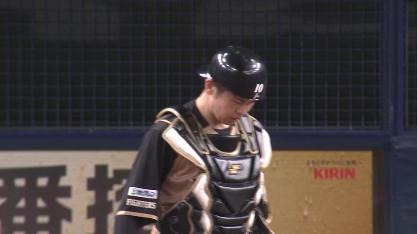 9回裏・F清水 バッテリーで奪ったダブルプレー!!