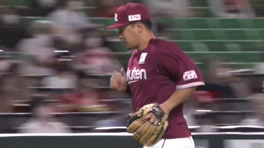 3回裏・E浅村 華麗なランニングスローで魅せる!!