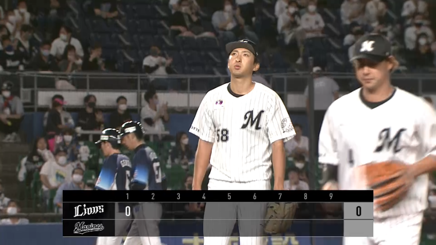 1回表・M河村 1,2塁のピンチをダブルプレーで切り抜ける!!