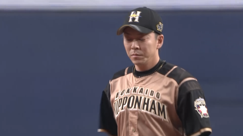 7回裏・F宮西 2者連続三振を奪う!!
